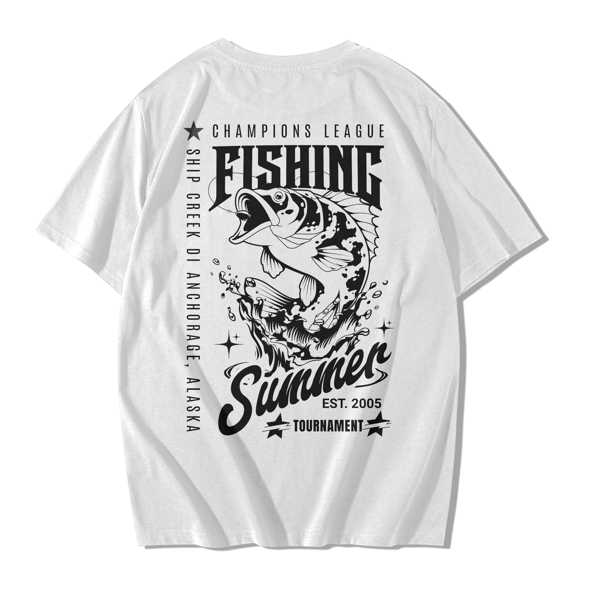 Alfaq Fishing Oversized T-Shirt